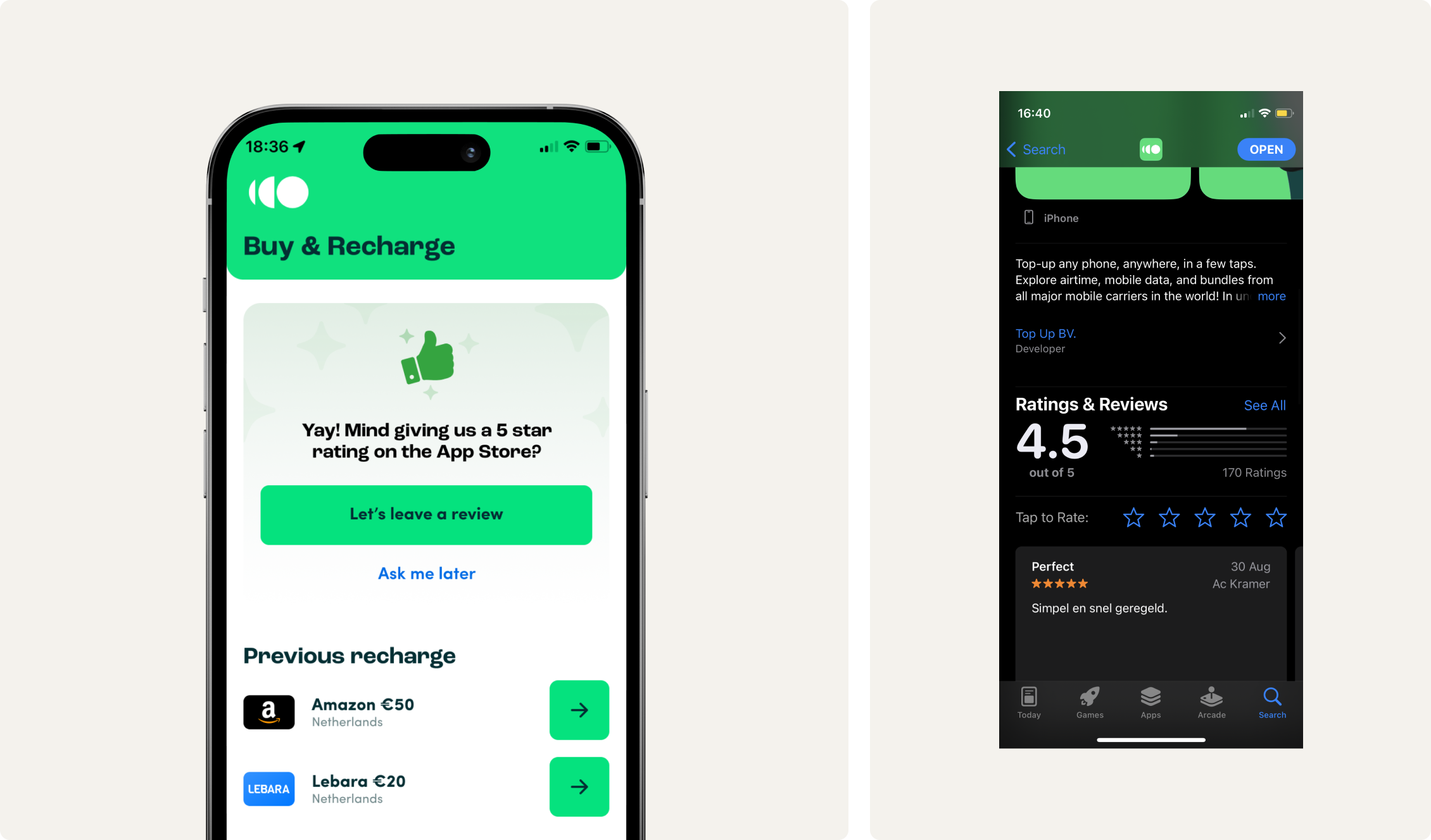 app store ratings screenshots